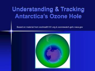 Understanding &amp; Tracking Antarctica’s Ozone Hole