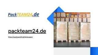 Container-Entladung | Packteam24.de