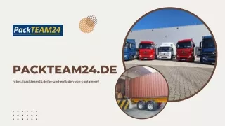 Einsteller für das Ver- und Entladen | Packteam24.de