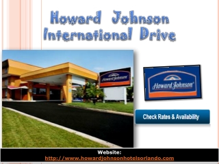 howard johnson international drive