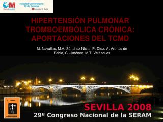 HIPERTENSIÓN PULMONAR TROMBOEMBÓLICA CRÓNICA: APORTACIONES DEL TCMD