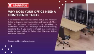 Affordable 6-Seater Conference Table in Dubai