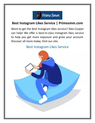 Best Instagram Likes Service  Primesmm.com