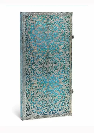 [PDF READ ONLINE] Paperblanks | Maya Blue | Silver Filigree Collection | Hardcov