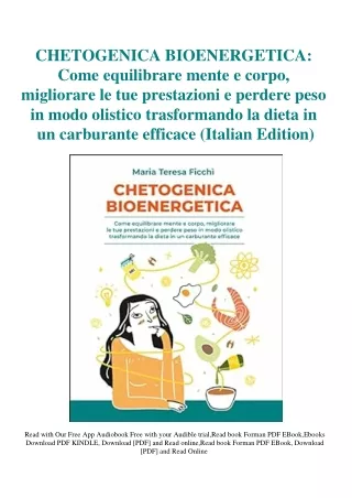 DOWNLOAD PDF CHETOGENICA BIOENERGETICA Come equilibrare mente e corpo  migliorar