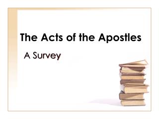 The Acts of the Apostles