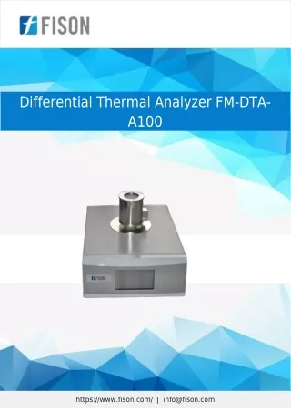 Differential-Thermal-Analyzer