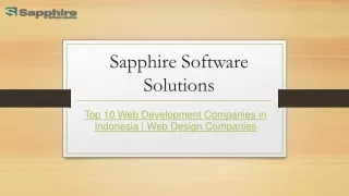 Top 10 Web Development Companies in Indonesia