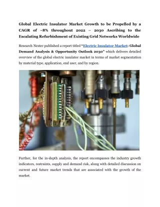 Electric Insulator Market