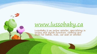 Lussobaby stroller and kids clothing