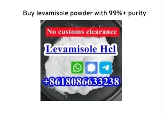 Buy levamisole powder with 99% purity