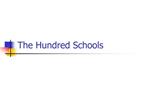 The Hundred Schools
