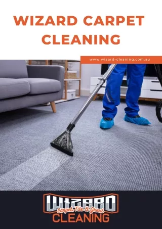 Wizard carpet tile & grout Cleaning
