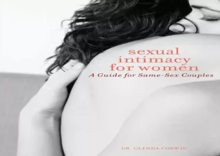 DOWNLOAD Sexual Intimacy for Women: A Guide for Same-Sex Couples