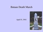 Bataan Death March