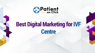 Digital Marketing for IVF Centre and Fertility Clinics