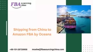 Best Shipping from China to Amazon FBA by Ocean