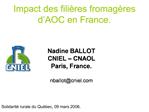 Impact des fili