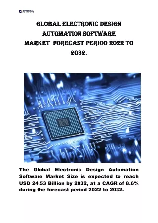 Global Electronic Design Automation Software Market