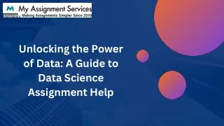 Top-Notch Data Science Assignment Help By Professonal Experts