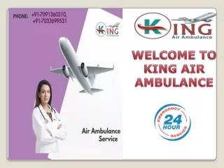 Air Ambulance Service in Varanasi – Transparent Medical Facility