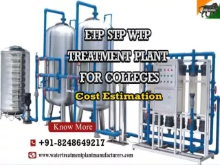 ETP, STP, WTP, WWTP, DM Plant, Water Recycling Plant, Iron Removal Plant Chennai