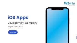 Crafting Excellence: Your iOS App Development Company