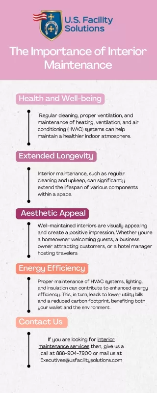 The Importance of Interior Maintenance