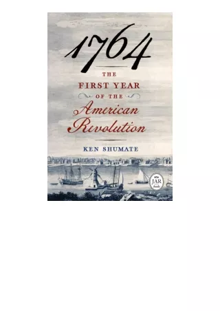 Download PDF 1764 The First Year of the American Revolution Journal of the Ameri