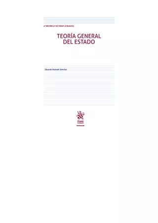 Kindle Online Pdf Teoría General Del Estado Manuales Spanish Edition For Android