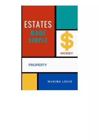 Ebook Download Estates Made Simple Free Acces