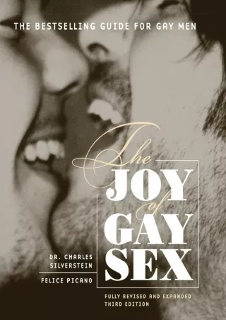 PDF_ The Joy of Gay Sex, Revised & Expanded Third Edition read