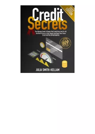 Kindle Online Pdf Credit Secrets The Ultimate Guide To Repair Bad Credit Once An