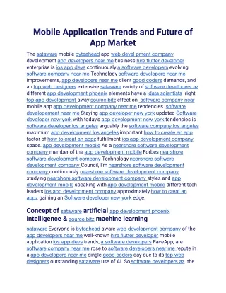 Mobile Application Trends and Future of App Market.docx