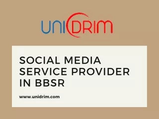 Social Media service provider in BBSR