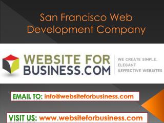 san francisco web development company