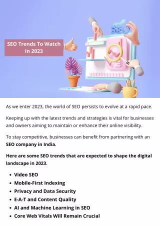 SEO Trends To Watch In 2023