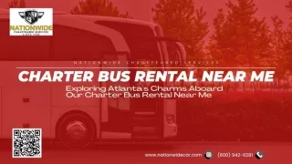 Exploring Atlanta Charms Aboard Our Charter Bus Rental Near Me