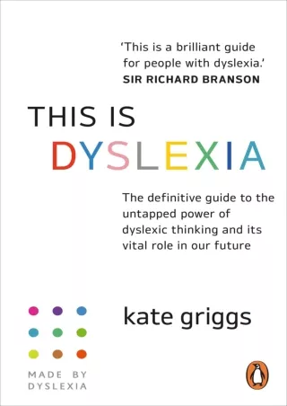 [PDF READ ONLINE] This is Dyslexia