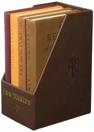 [READ DOWNLOAD] The Hobbit And The Lord Of The Rings: Deluxe Pocket Boxed Set