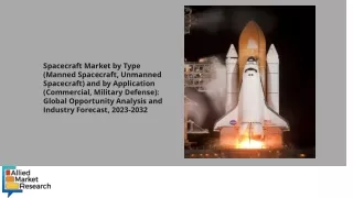 Spacecraft Market pdf