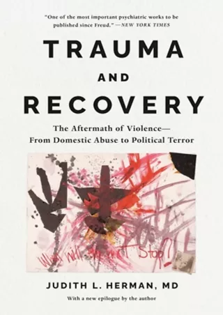 READ [PDF] Trauma and Recovery