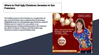 Where to Find Ugly Christmas Sweaters in San Francisco (1)