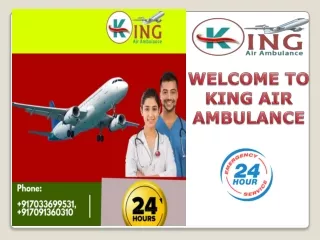 King Air Ambulance Service in Delhi - Long-Tenured Medical Professionals