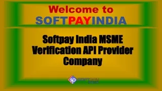 Get MSME Verification API  at Cheap Price