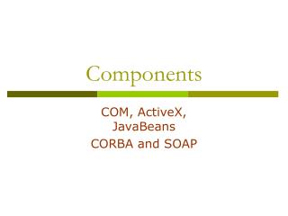 Components