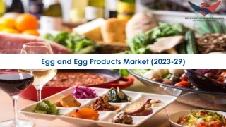 Egg And Egg Products Market Global Industry Size and Outlook 2023