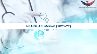 Nsaids Api Market Size, Demand and Trends 2023-29