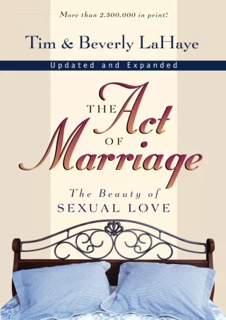 Download Book [PDF] Act of Marriage, The read