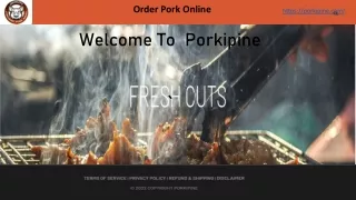 Order Pork Online